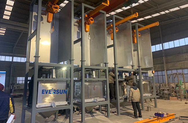 Pellet Flour Plastic Resin Particle Granule Powder Bulk Bag Discharger Unloader