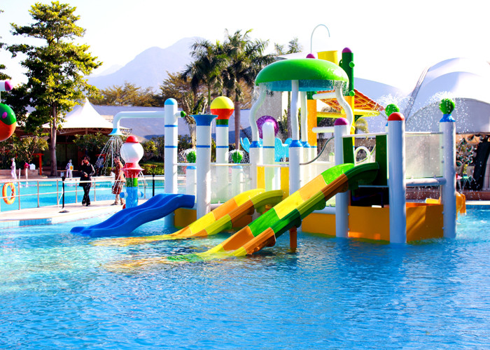 Children Water Park Equipment Outdoor Water Playground Customized Design