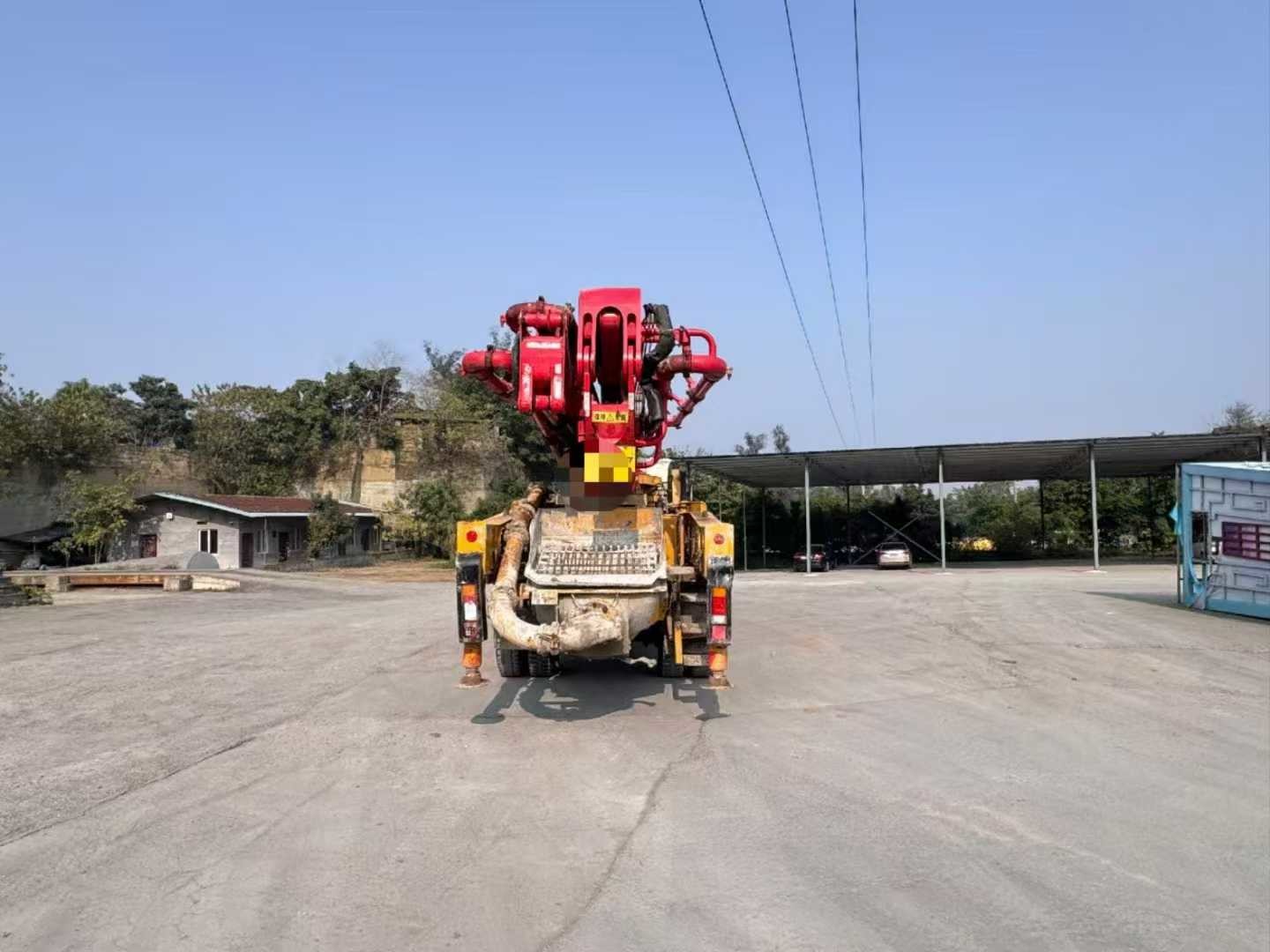 Sany 37m Concrete Pump Truck with Hydraulic Chassis and Wide Machining Process