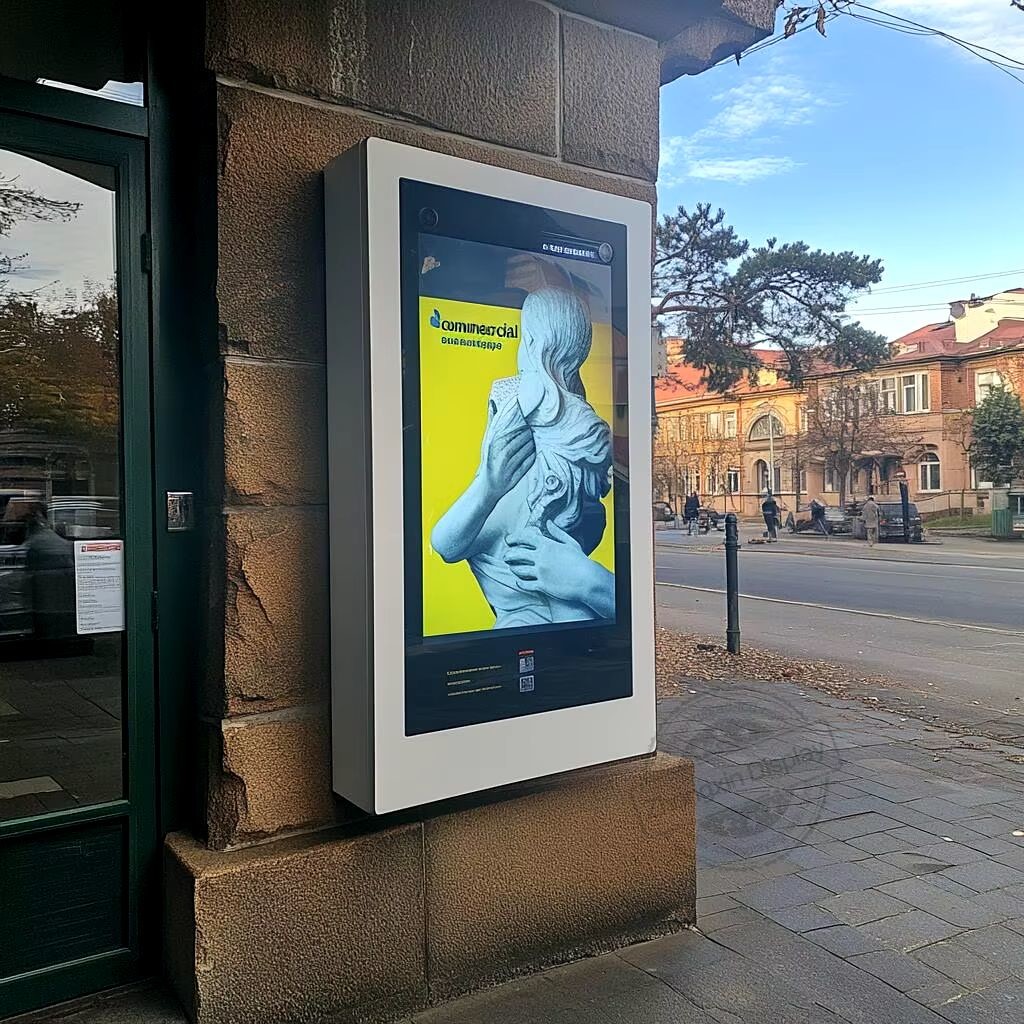 Outdoor Advertising 50 Inch Digital Signage with High Brightness and IP65 Rating