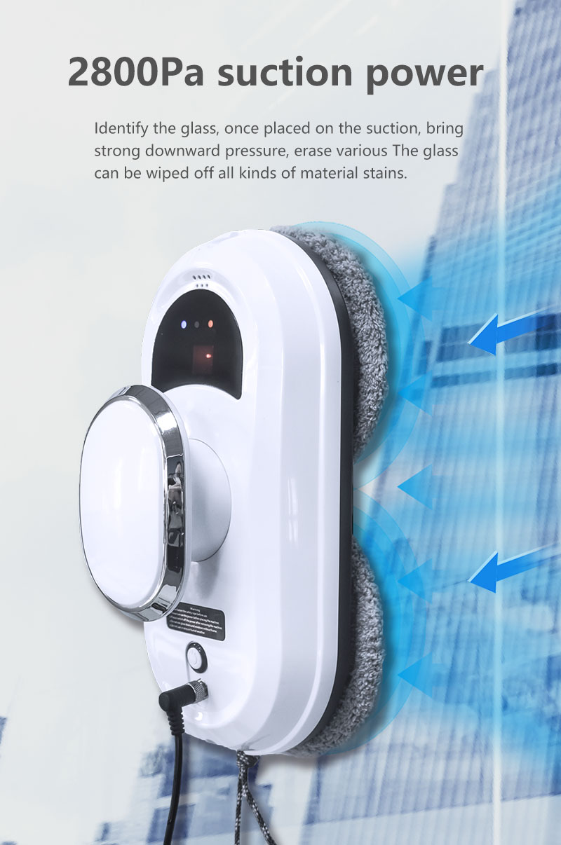 Huidi HCR-01 Window Cleaner Robot Automatic Glass Cleaning Robot for Smooth Surfaces