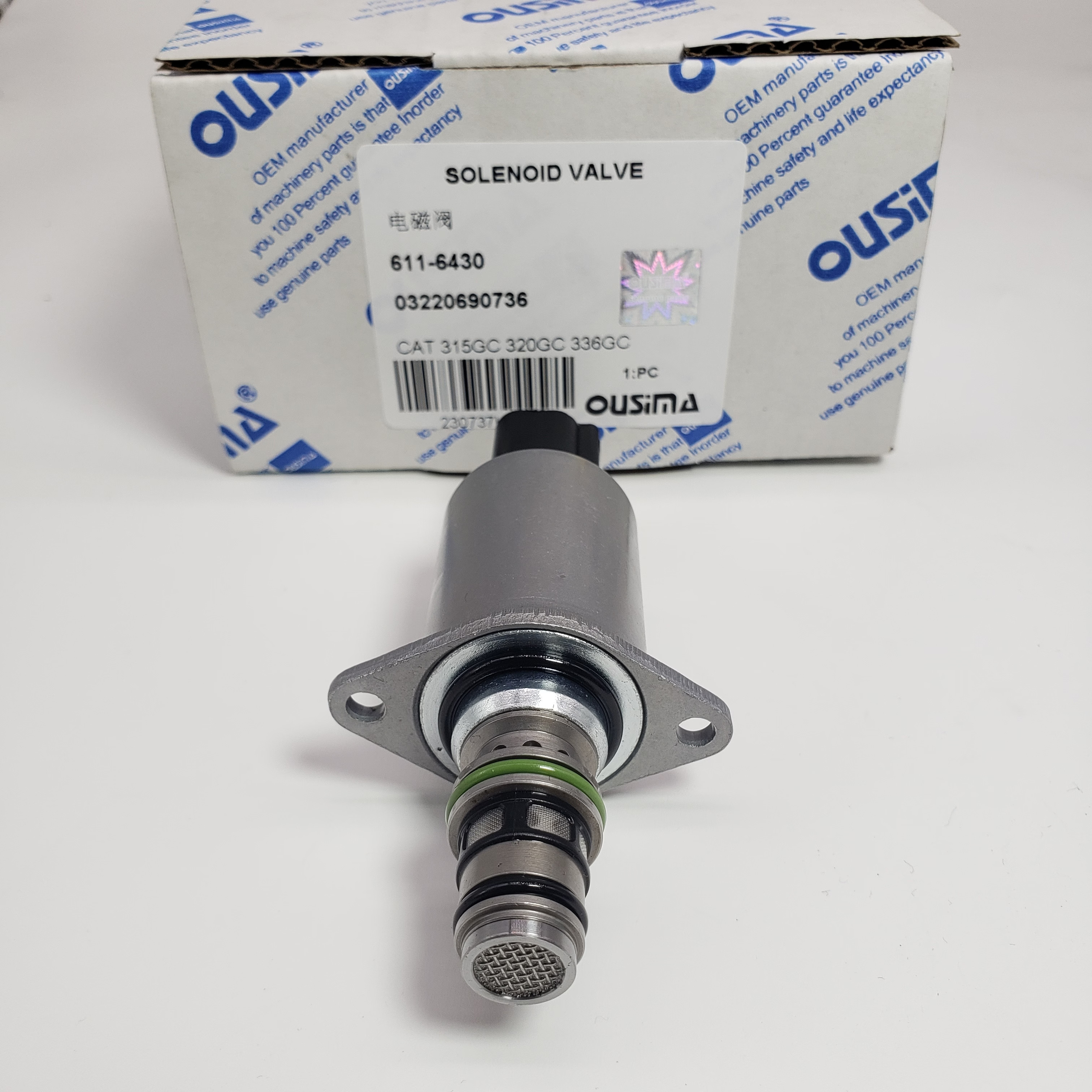 611-6430 03220690736 Solenoid Valve For 315GC 320GC 336GC