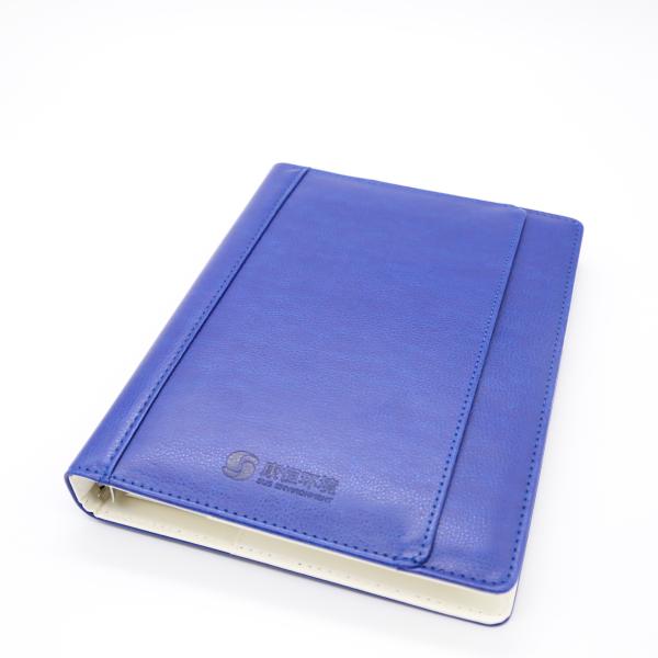 Hardcover Ring Binder Organizer Wood Free Paper For Company Advertising