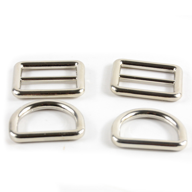 25mm Welded Zinc Alloy D Ring Metal D-Ring Buckle for Handbag