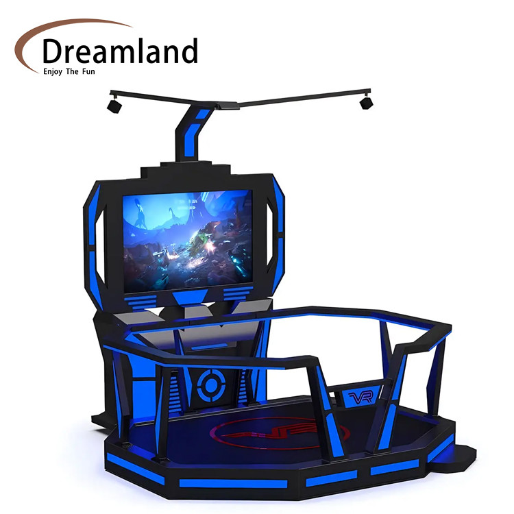 9D VR Simulator Equipment Ultimate HTC VR Walking Platform For Immersive Virtual Reality Experience