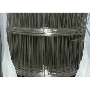 ISO Rectangle Hole Ss Welded Wire Mesh 4" X 2" Opening 0.105" Diameter