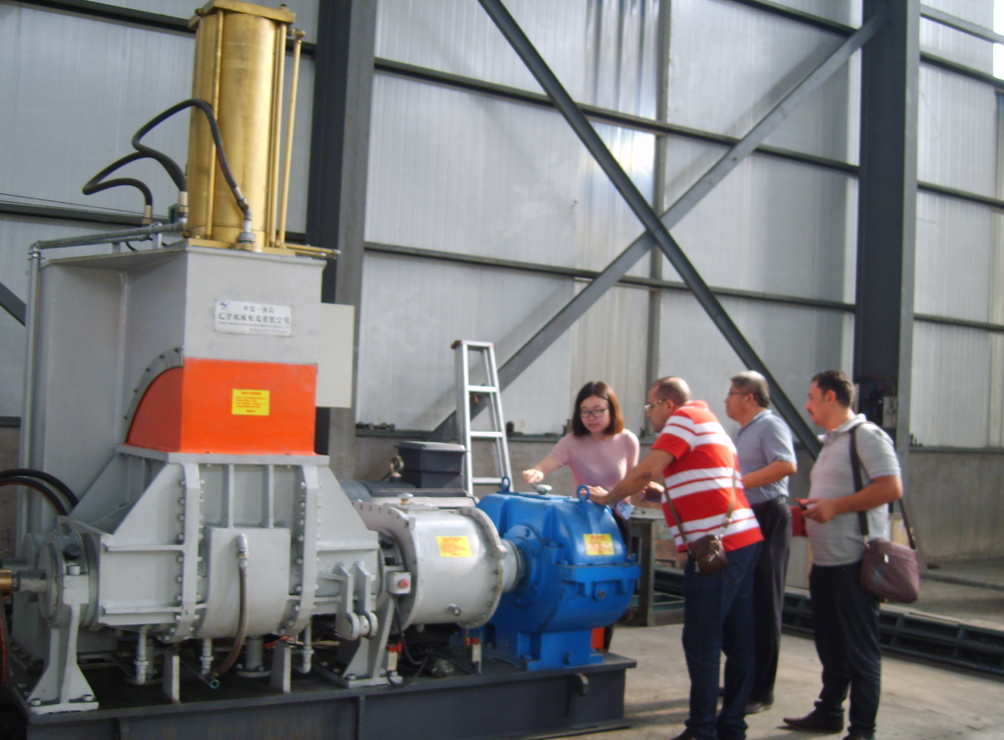 75 kW Hard Alloy Welding Motor Rubber Internal Mixer Banbury Machine Dispersion Kneader