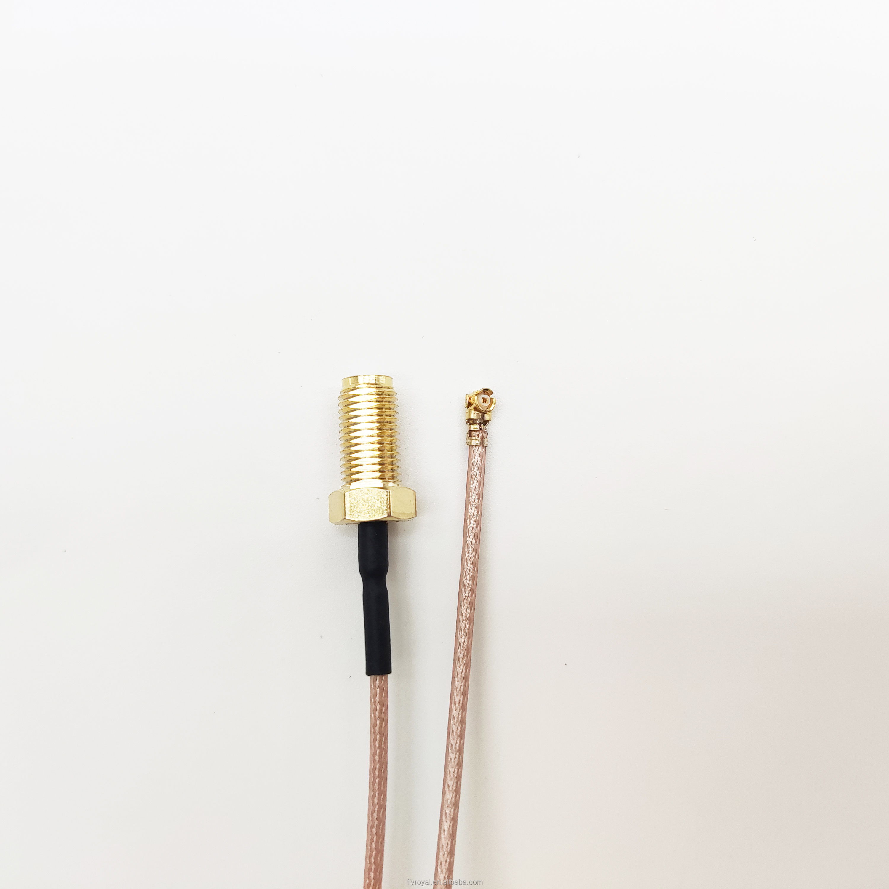 Coaxial Custom RF Cables SMA Female To Ipex4 Gen4 Mhf4 Cable Assembly RG178
