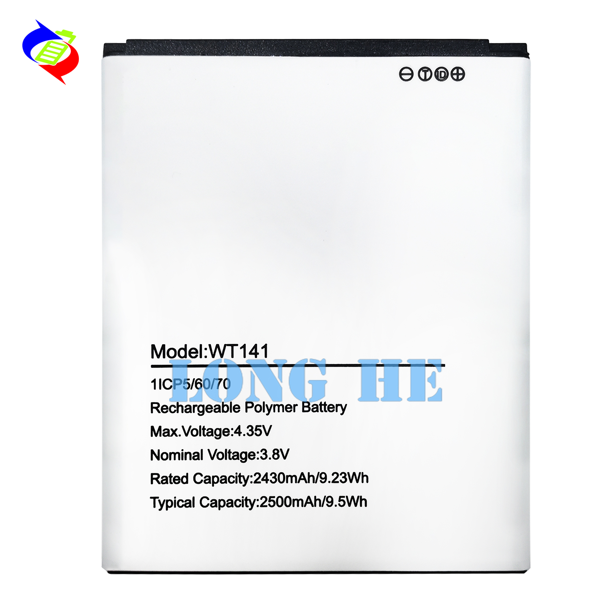 Mobile Version Name WT141 Phone Batteries for Nokia C1 2nd Edition 2500mAh Replacement