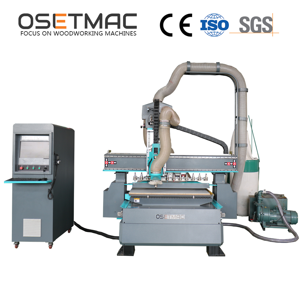 4050*2000*2300mm Heavy Duty Precision 1325 Router Machine S-12 by CNC Router OSETMAC