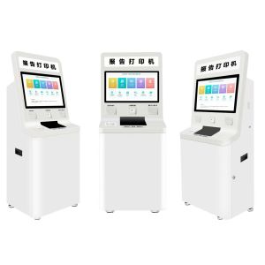 China Low Maintenance Passport Reader Self Service Kiosk with Customizable Software and Metal Touch Screen on sale China Low Maintenance Passport Reader Self Service Kiosk with Customizable Software and Metal Touch Screen on sale