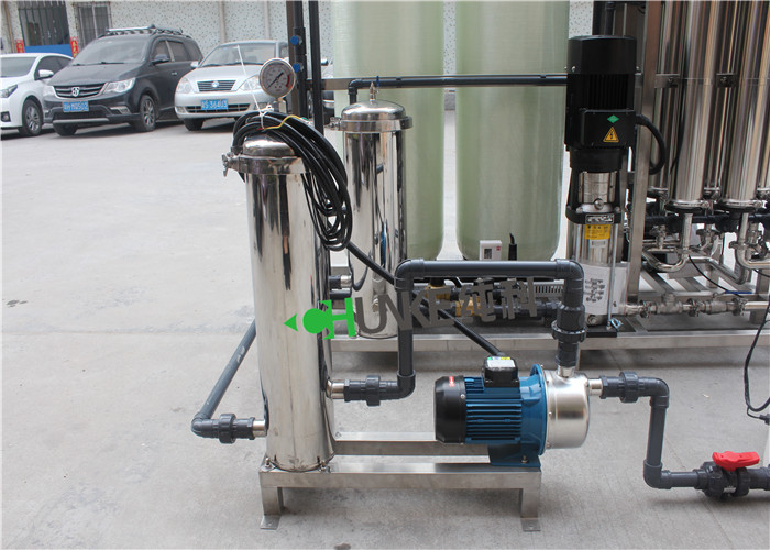 1500 liter Brackish Water Treatment System Plant / Salt Desalination Ro Machine With FRP Tank&UV