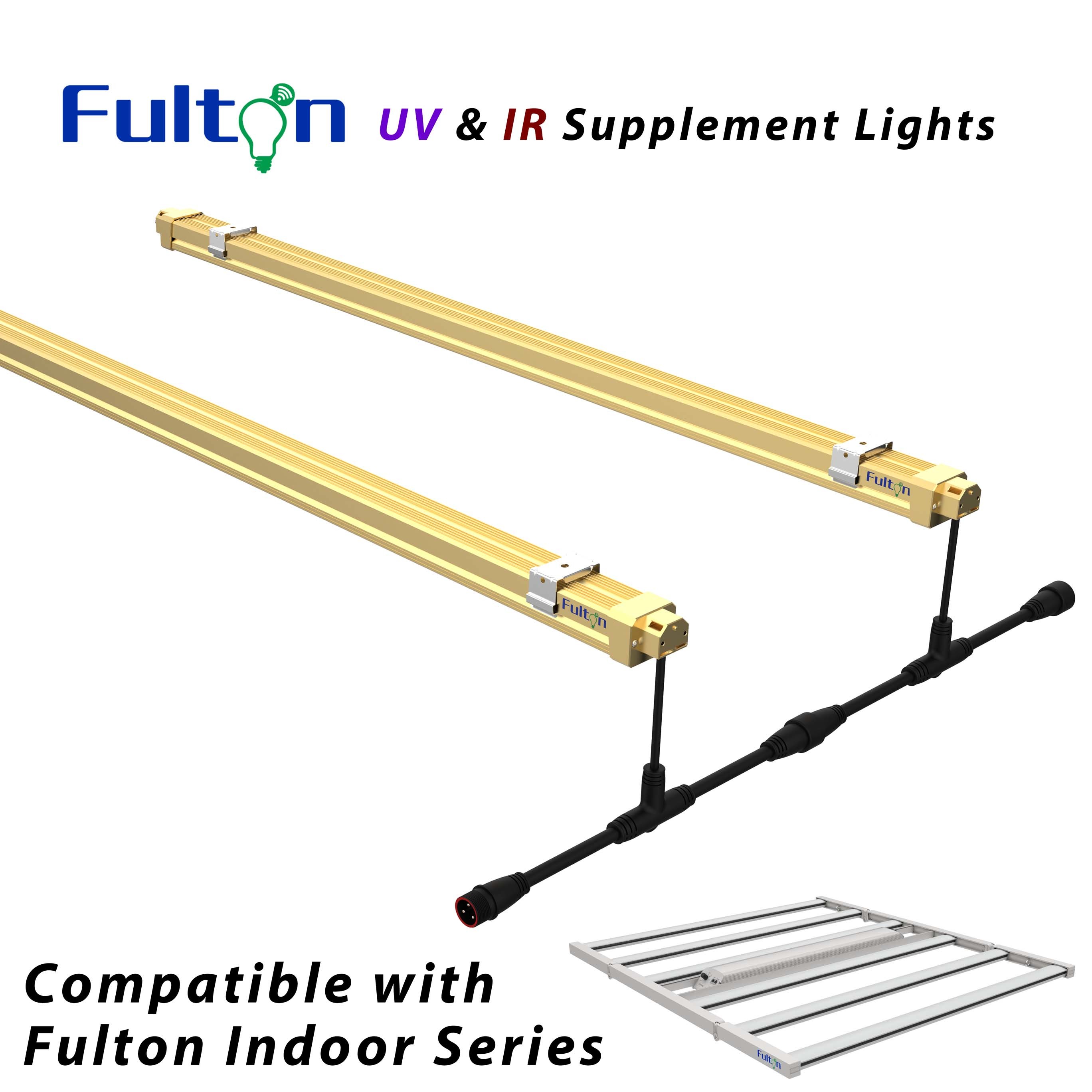 IR UV LED Grow Light IR THC CBD Boost High Efficiency Green Plants Growing Light