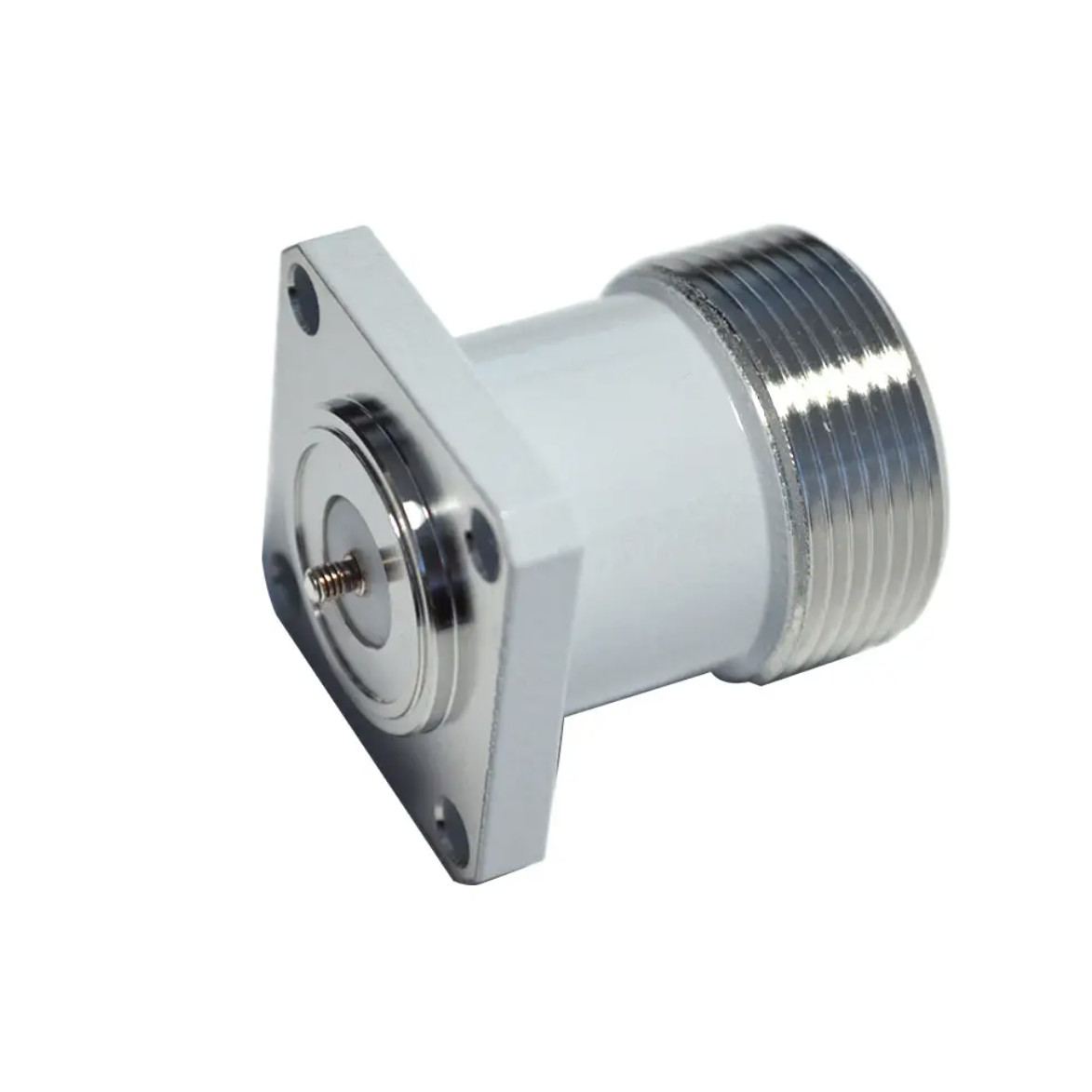 Rf Coaxial Connector 7/16 Din Female Flange Adapter