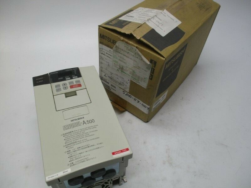MITSUBISHI FR-A520-2.2K TRANSISTORIZED INVERTER FREQROL A500 SERIES 200 V CLASS 2.2 KW (3 HP)