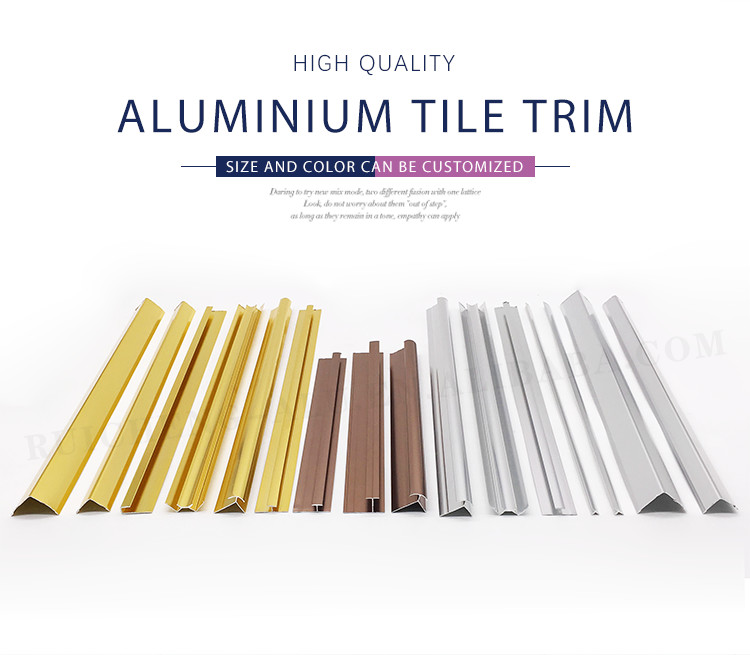 3mm Aluminium Panel Trim , Corrosion Resistance Anodized Aluminum Corner Trim