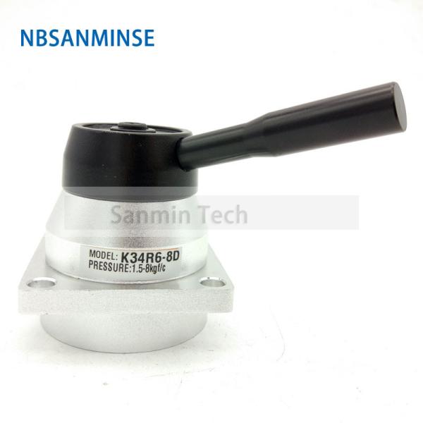 NBSANMINSE K34R6 G1/4" Hand Switching Valve Drawing Valve Mechanical Pneumatic