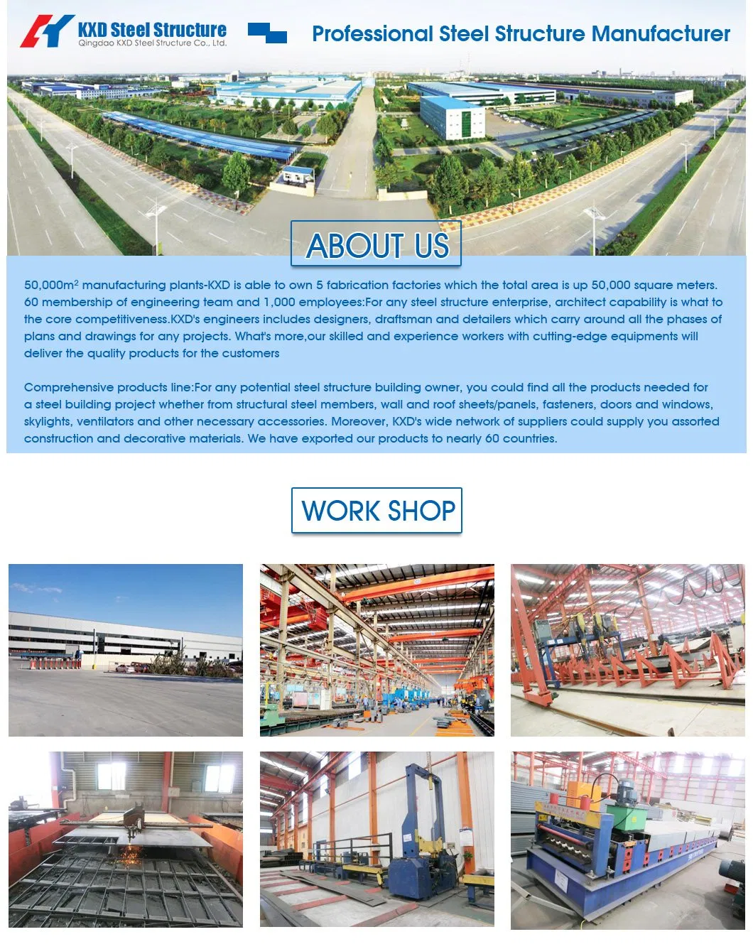 Glass Curtain Wall Prefab Steel Frame Container Office Showroom House