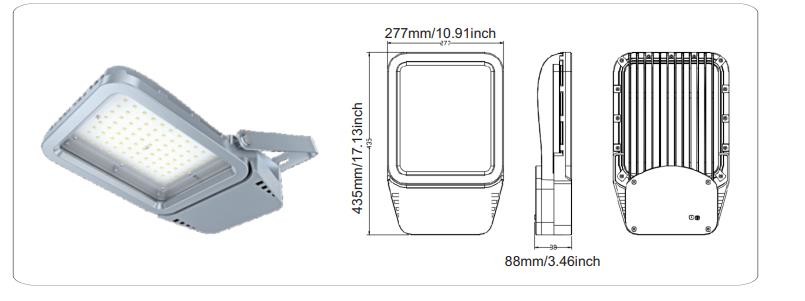 2700k-7000k Ex Proof Led Lights IP66 Copper Free Aluminum
