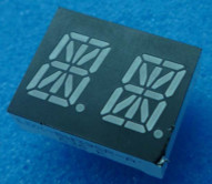 0.54 Inch THT Multi Segment LED Display , 16 Segment Dual Alphanumeric Display