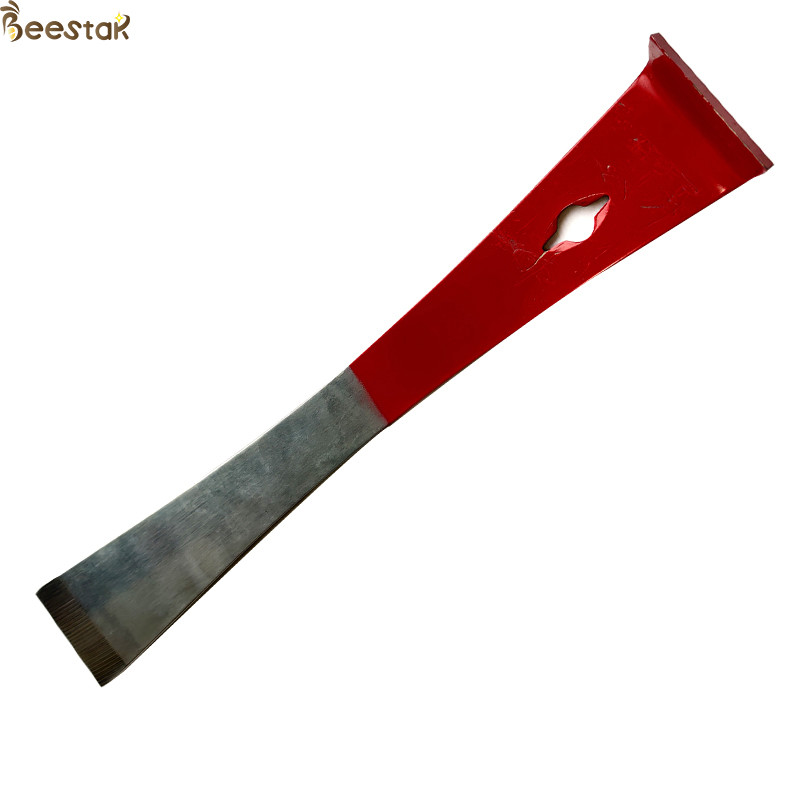 Apiculture Hive Tools Beekeeping Equipment Red Stainless Steel Hive Tool Scraper