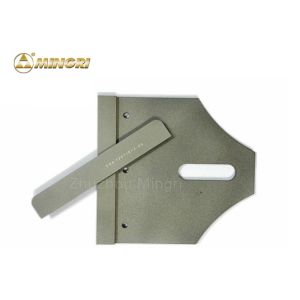 Flat tungsten scraper For Conveyyor Belt , Tungsten Carbide Scraper