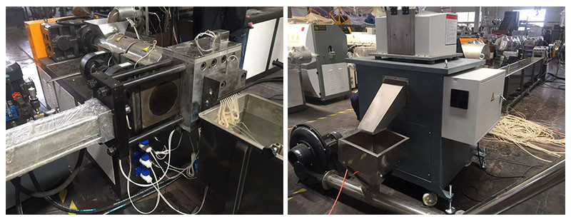 60kg/H 80kg/H Plastic Granules Machine PVC Recycle Waste Plastic Granulator Extrusion OEM