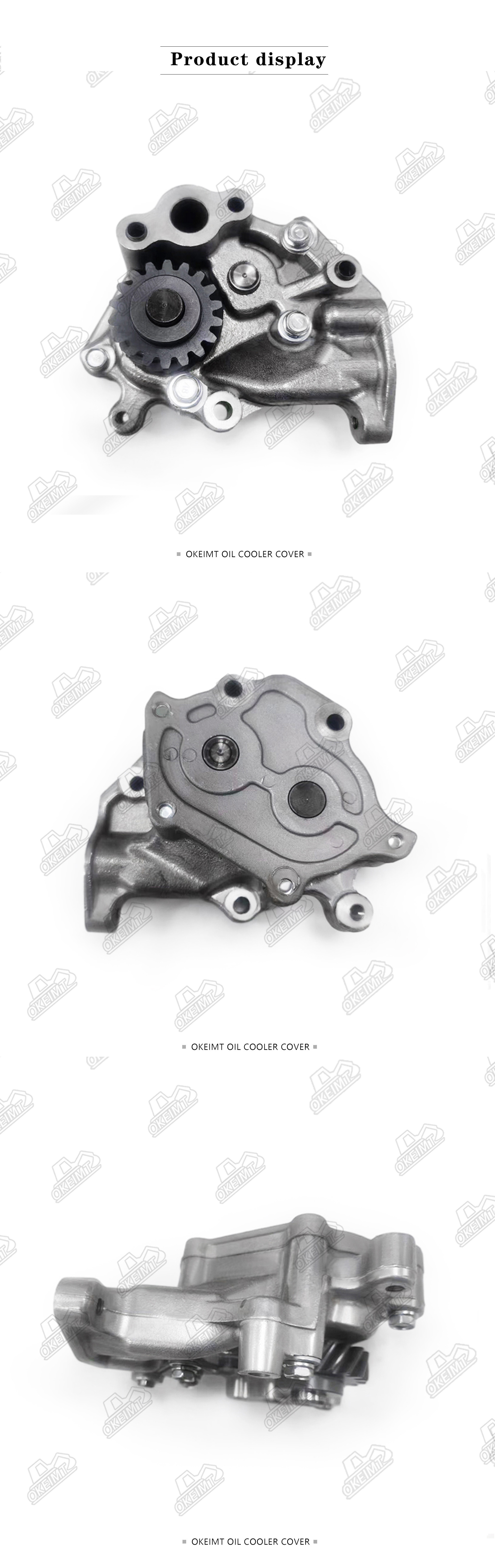 Customized Excavator Oil Pump 15163-1390 For Hino Engine H07D Oil Pump