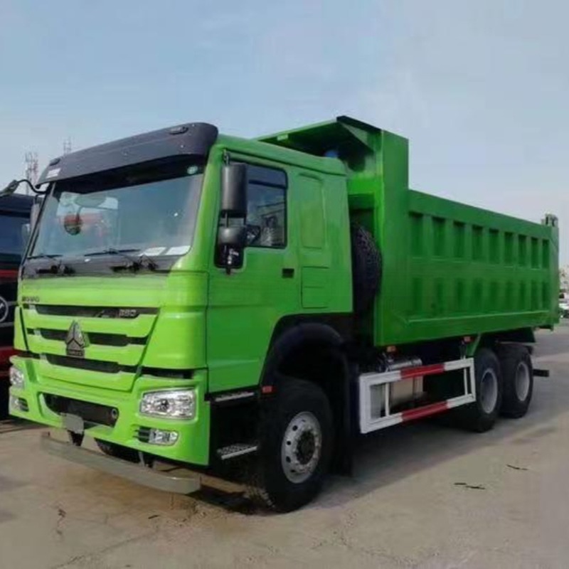 Diesel Fuel Type 371HP Sino Howo Dump Truck Second Hand 10 Wheeler Tipper Truck