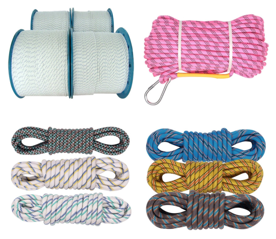 12 Strand Mooring Dockline Rope Colorful Polypropylene Mooring Lines Corrosion Resistance