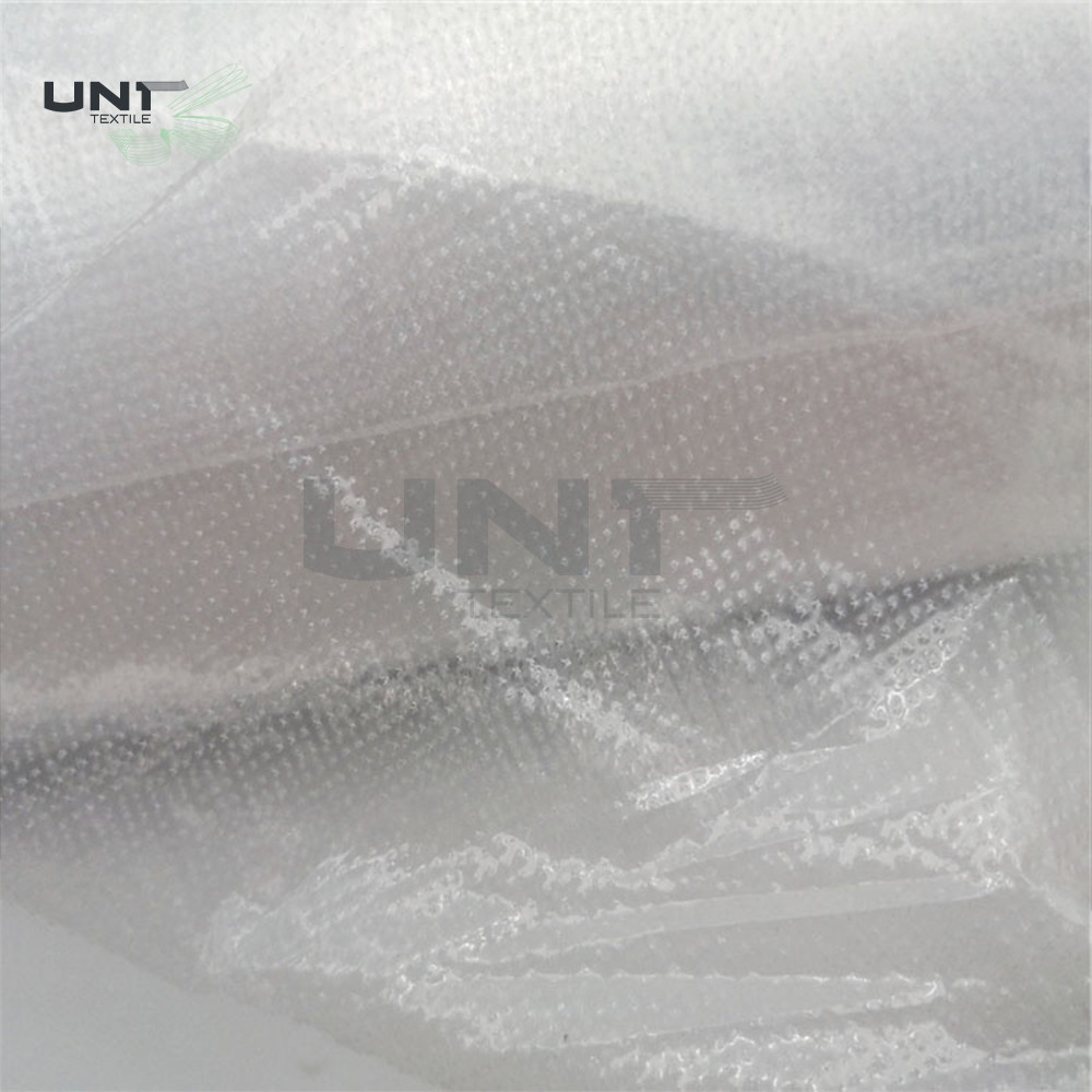 Transparent LDPE Embroidery Backing Fabric Hand Tear Away Film 0.035mm Thickness
