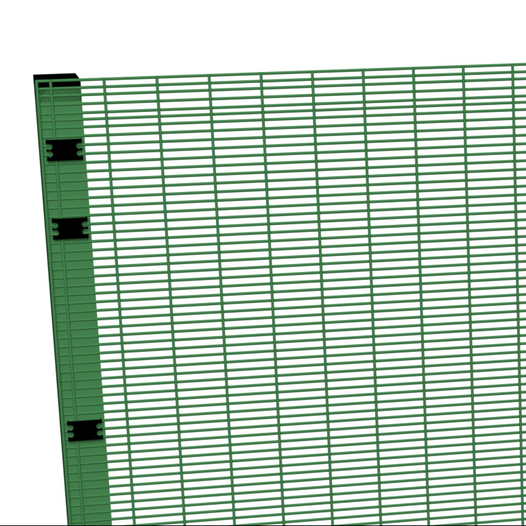 High Security Powder Coated 358 Anti Climb Fence