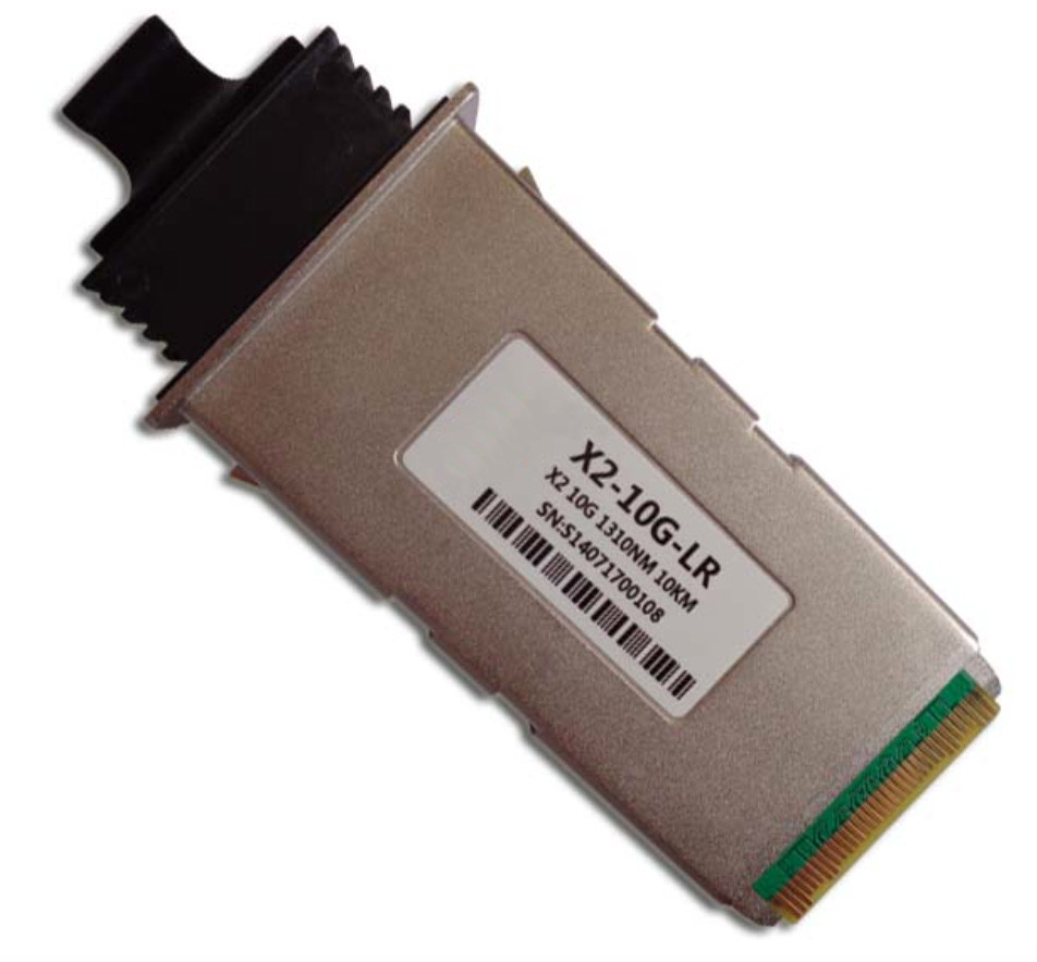 Compatible X2-10GB-LR SC SFP Optical Transceiver , Optical Fiber Transceiver 1310nm