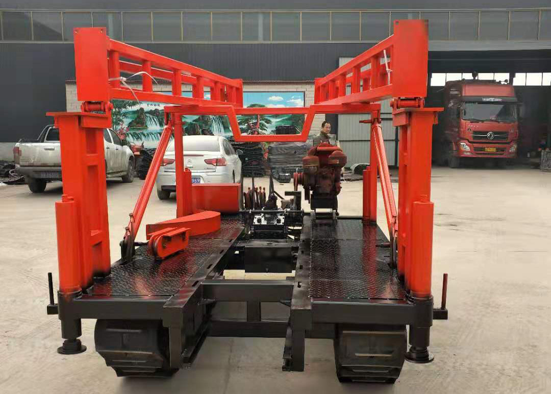 OEM High Strength Steel Track Undercarriage For Water Well Borehole Drilling Rigs