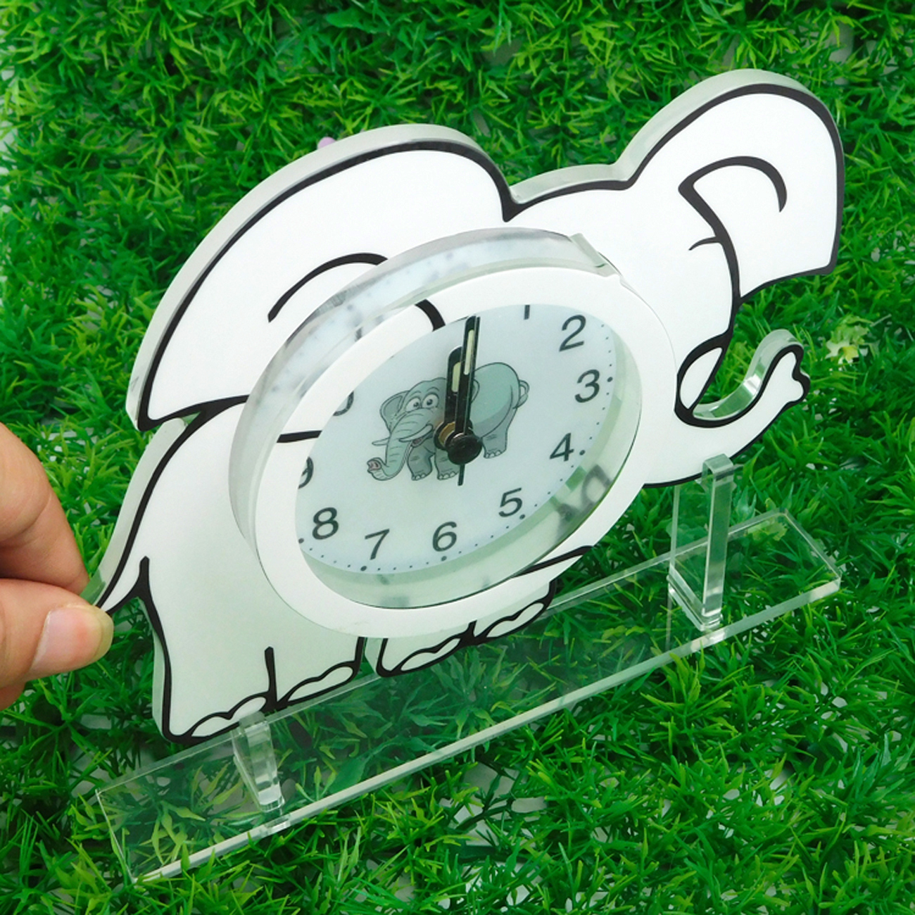 Hot Sale Customized Acrylic Clock CNC cutting table clock desk clock student clock