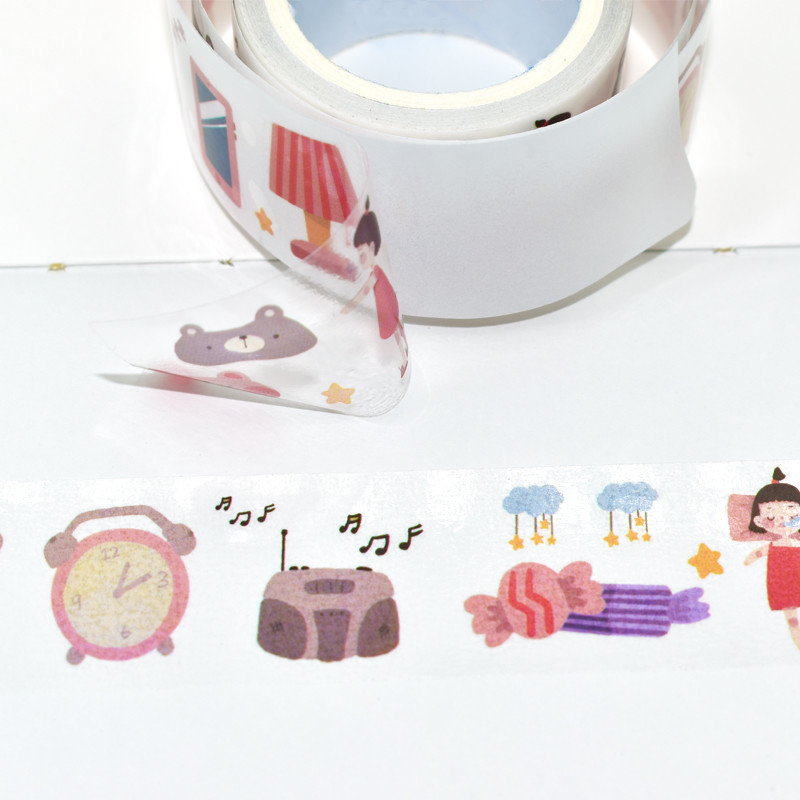 Japanese Washi Masking Tape Custom Printed Colored Masking Tape