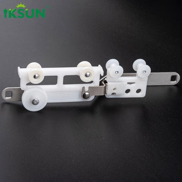 Quality Magnetic Plastic Curtain Track Runner Overlapping Shading Windproof for sale