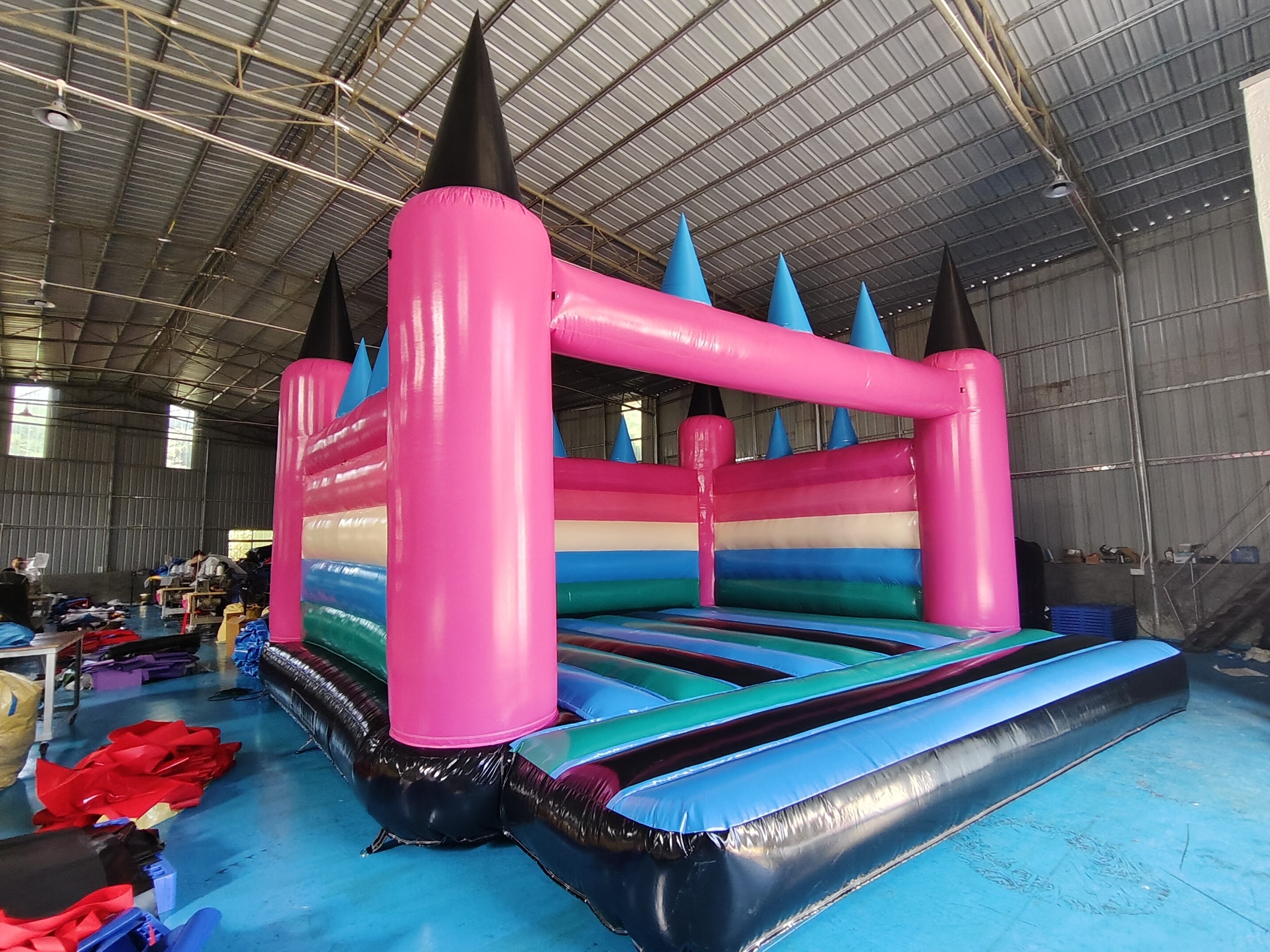 Commercial Outdoor Giant Inflatable Bounce House Colorful Wedding Inflatable Big Jumping Castle For Kids And Adults