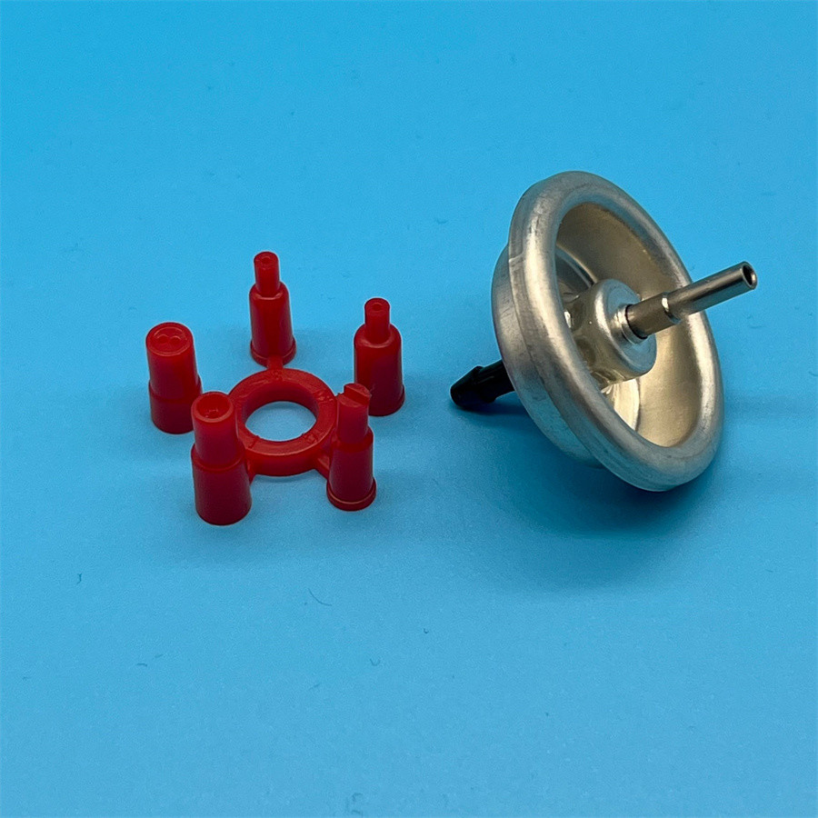 Precision Aerosol Valve for Lighter Gas Refills Tinplate Gas Valve for Lighter Gas