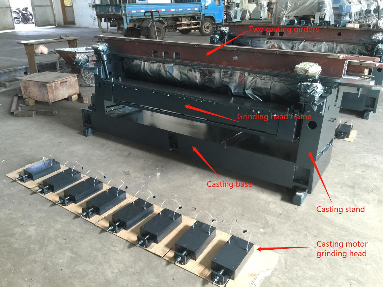 10 Motors High Efficiency Glass Beveling Machine Low Price