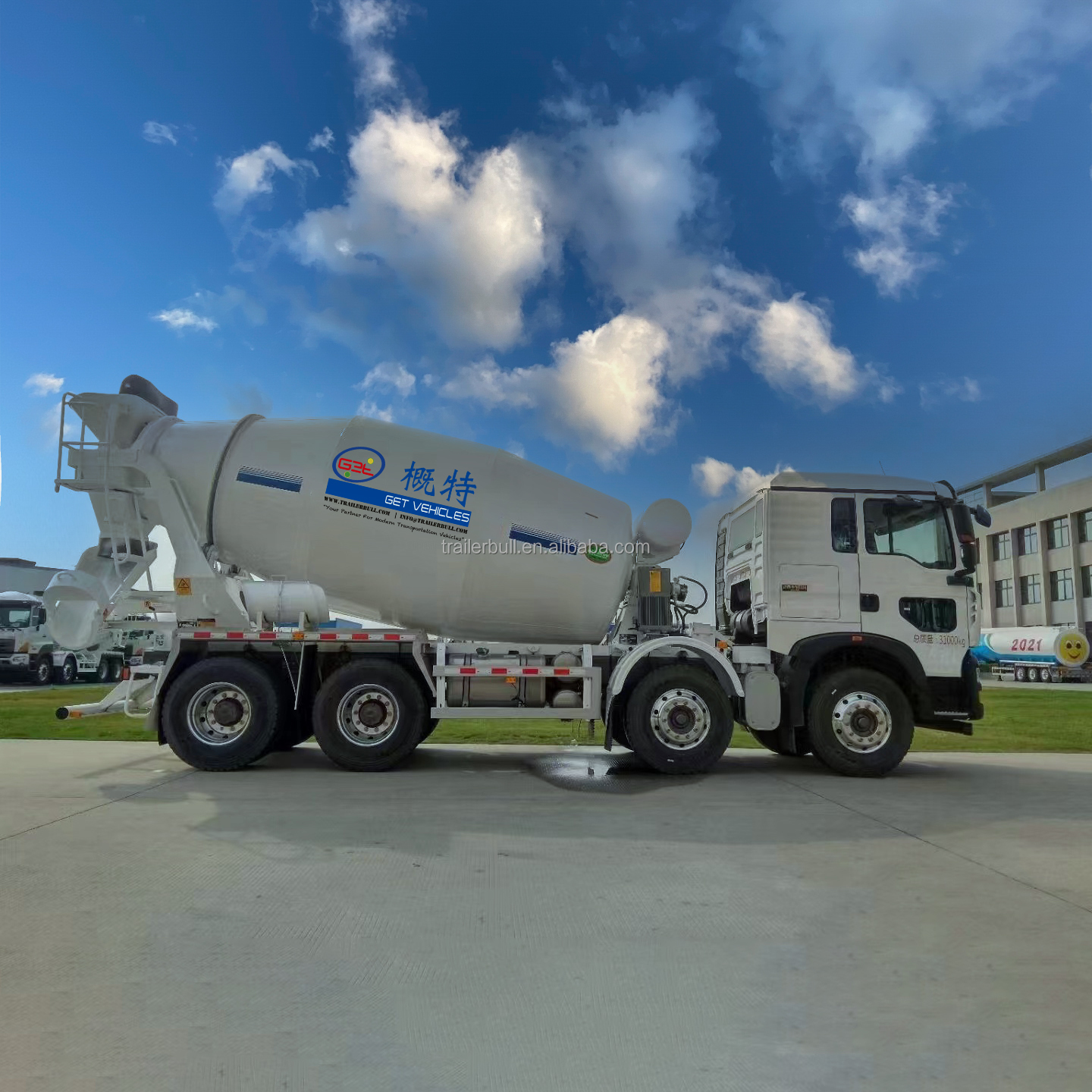Sinotruk HOWO TX Series 350HP Mobile Concrete Mixer Truck 10cbm For Heavy Duty Truck Chassis
