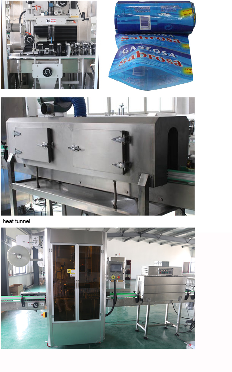 Servo Motor Driven Bottle Sticker Labeling Machine High Speed Label Applicator