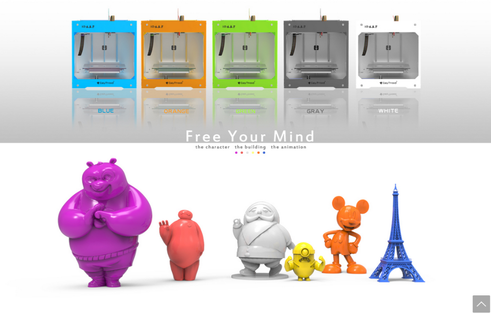 Easthreed High Strengthen PLA 3D Printer Filament , Black 3D Printer Filament