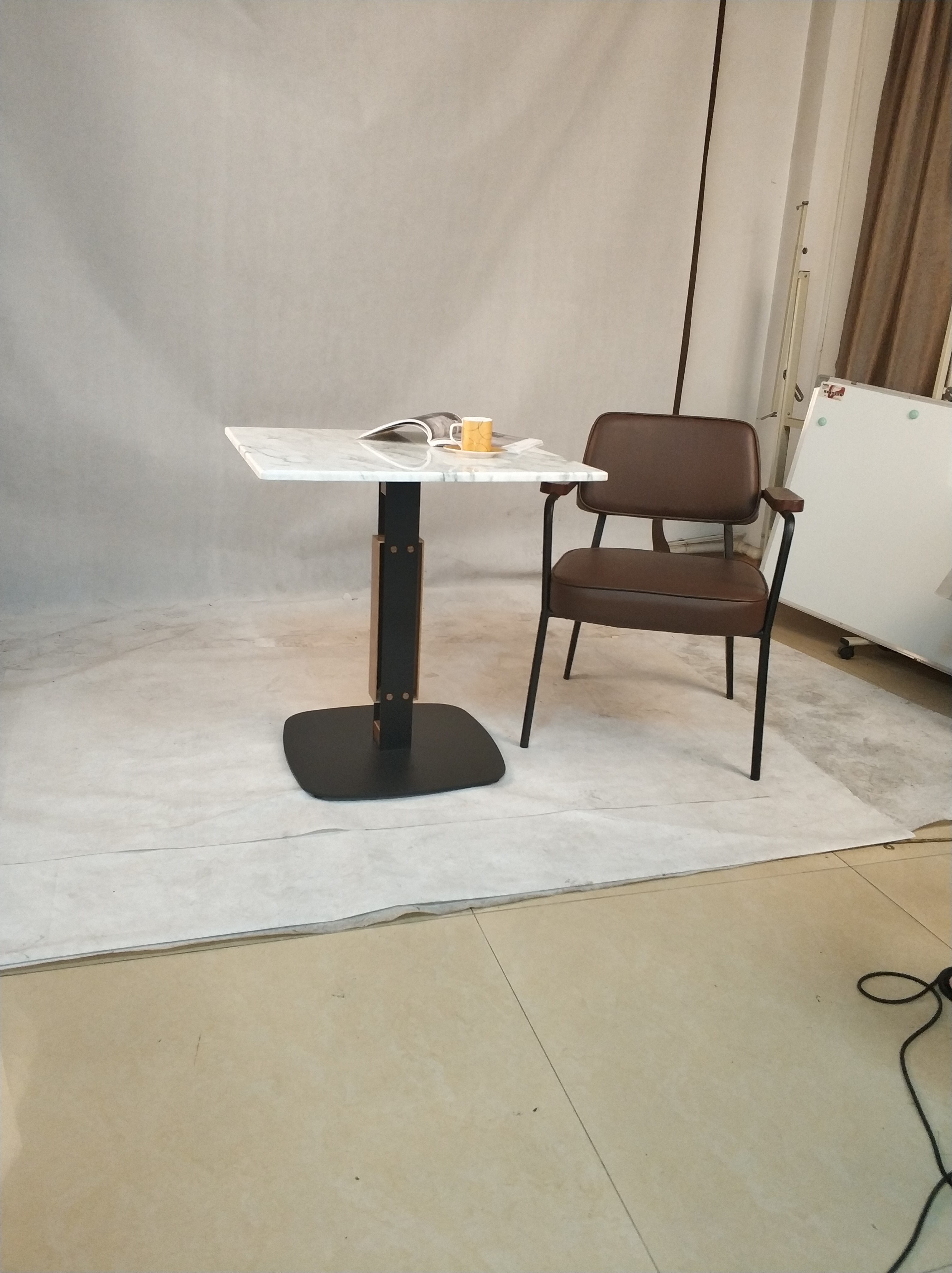 Mild Steel Powder Coated Table Base Modern Dining Table Metal Legs ISO9001