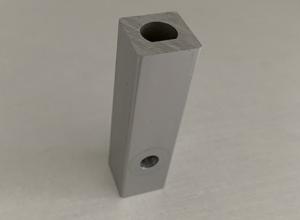  Square Column With Oval Hole CNC Machining Components Source Material Manufactures