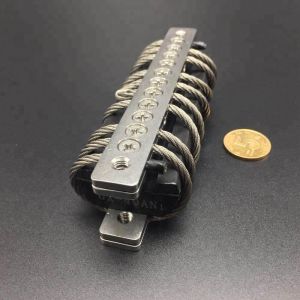 Electric Cable Vibration Isolators Spring 100G Shock Vibration Insulation