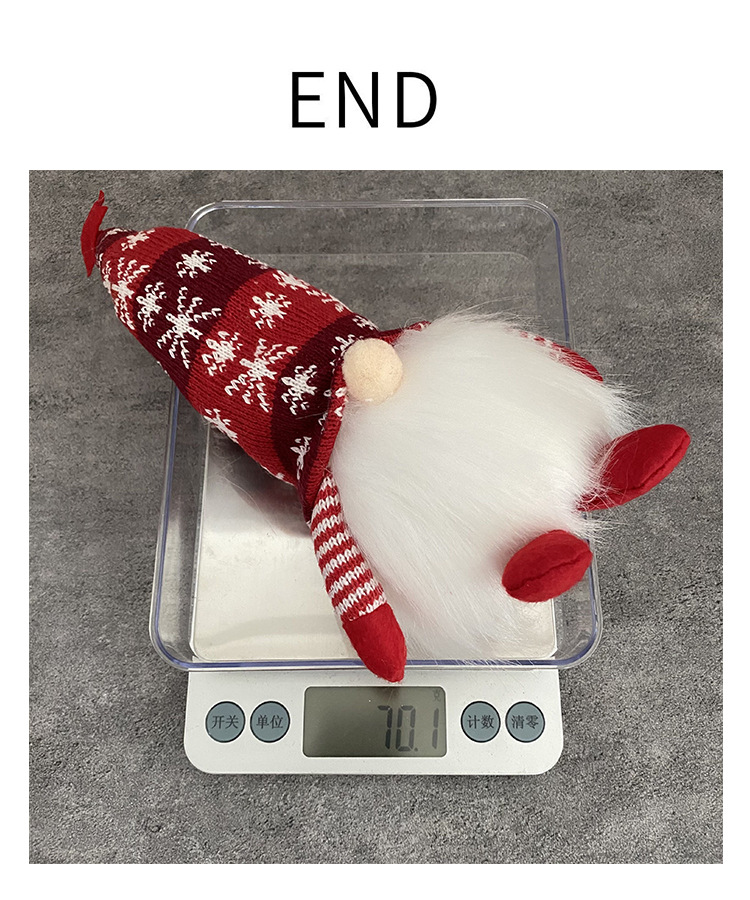 Kids Room Christmas Tree LED Night Light Plush Cuddly Santa Claus Style