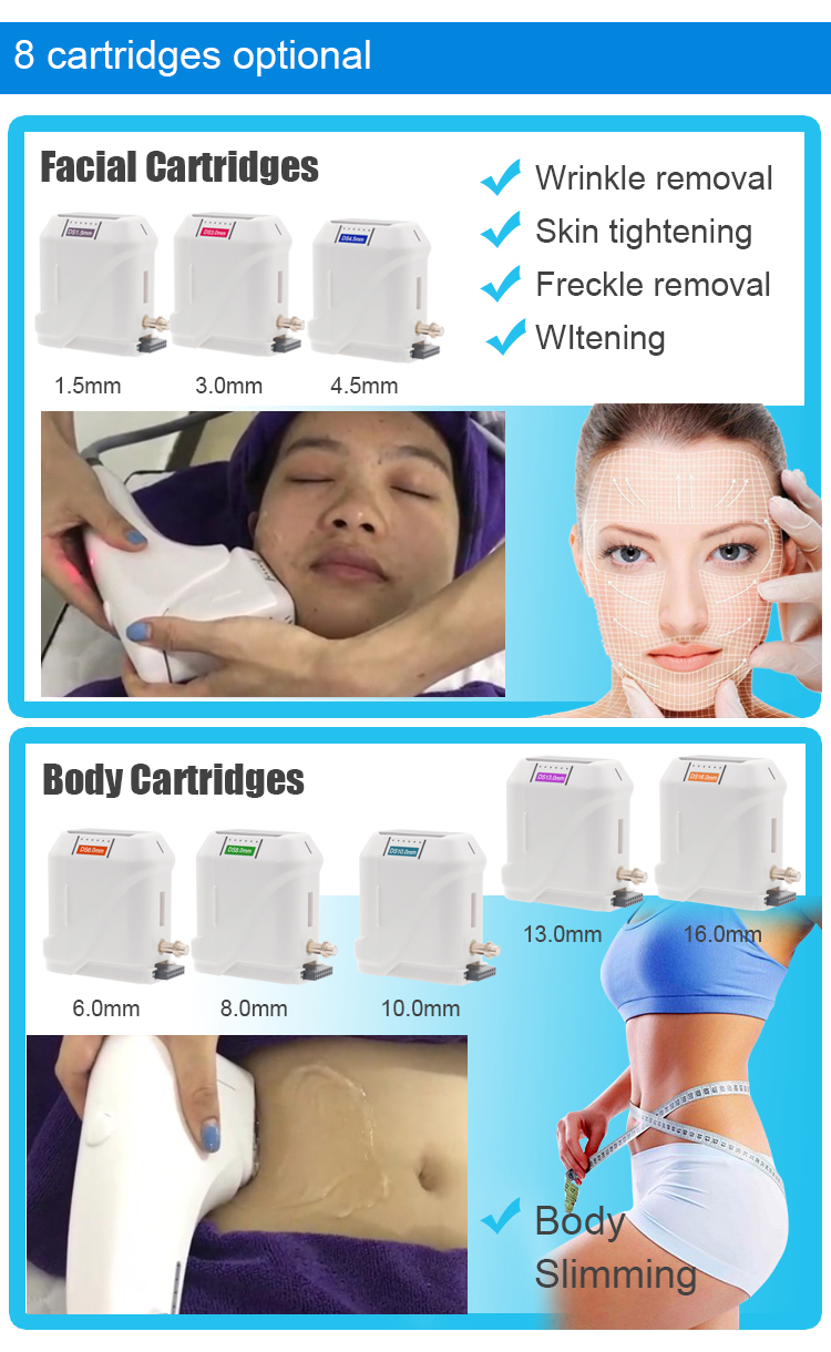 Vertical 3D Body Slimming Device Lifting Face Commercial
