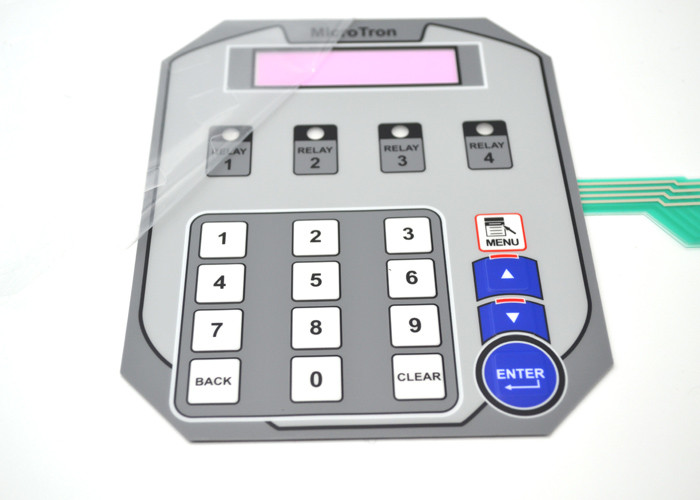 Intuitive Abrasion Resistant Metal Dome Membrane Switch Easy To Operate
