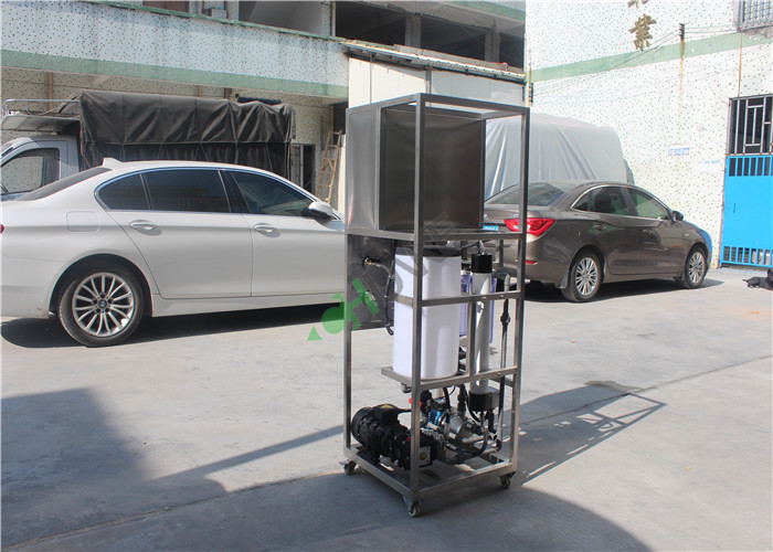 Boats Drinking Sea Water Reverse Osmosis / Electric Driven RO Water Treatment Plant